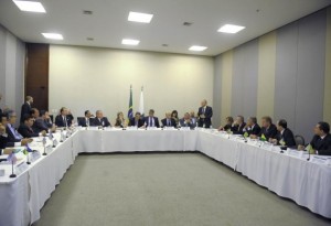 Ministro da Justiça, Eduardo Cardozo, comandou a reunião com secretários de Segurança de todos os estados em busca de consenso contra o crime organizado