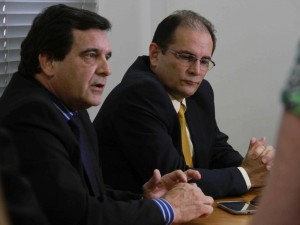Advogado José Almeida Júnior e o vice-governador, Daniel Pereira. (Foto: Divulgação)