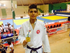 Ruan Gladson, campeão brasileiro sub 15