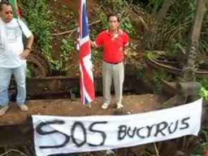 Luís Leite fez vídeo SOS Bucyrus