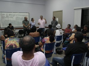 Equipe da Secel reuniu os folcloristas e garantiu o apoio