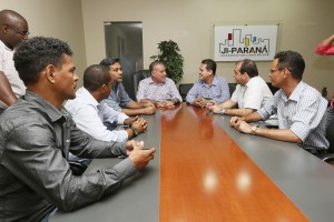 Reunidos com o prefeito Jesualdo Pires, parlamentares discutiram parcerias