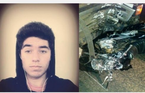 João Leandro Bitencourt, 20 anos, não resistiu aos ferimentos e morreu no local do acidente