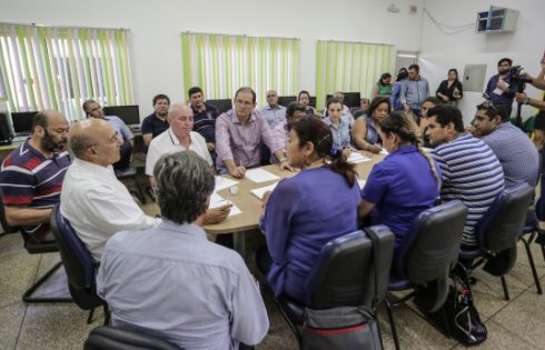 Governos de Rondônia e do Departamento boliviano de Beni durante reunião para consolidar parceria
