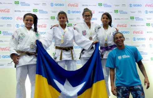  Judoca Amanda Arraes ganhou o ouro e foi classificada para os Jogos Sul-Americanos