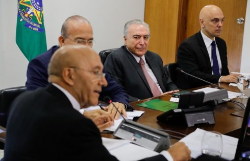 temer se reuniu com o governador de Rondônia e parlamentares do estado