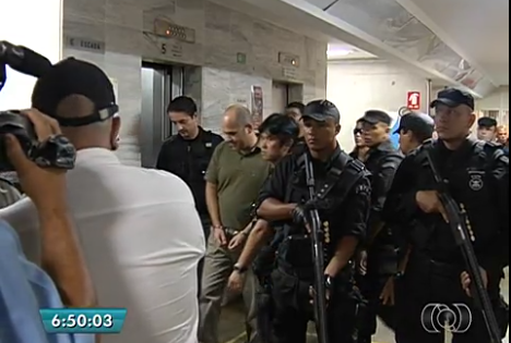 Comandante da PM de Goiás foi preso hoje de manhã