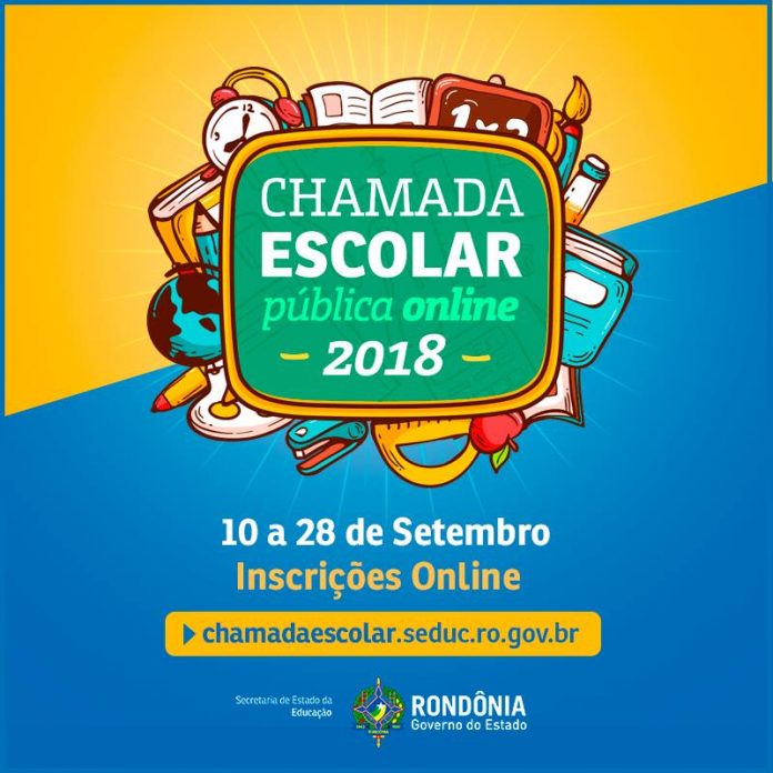 Seduc Divulga Data Para Chamada Escolar Pública Online2018 Mais Ro 6802