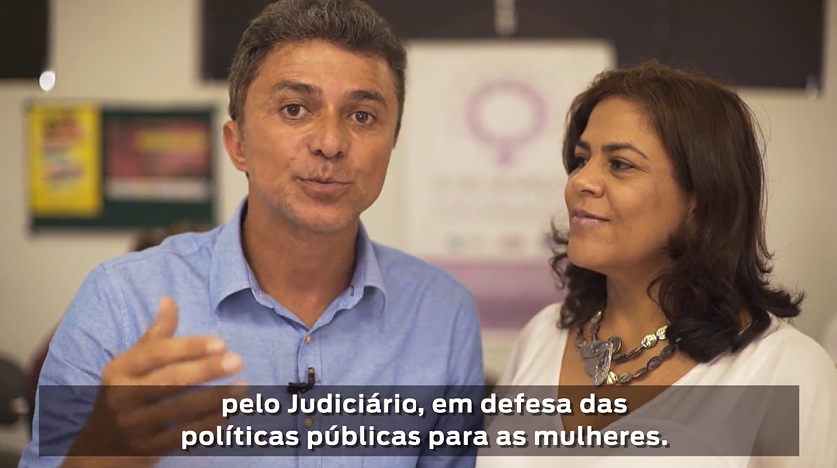 VÍDEO-Candidato Marcos Rocha não atende convite da Rede Lilás de proteção à mulher